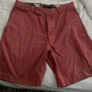 Jcrew factory Nantucket red chino shorts, 32, 9” inseam
